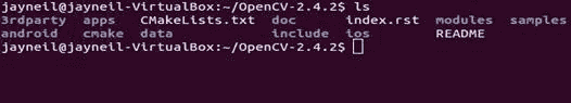 Step 3 - configuring OpenCV Version 2.4.2