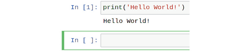 Figure 12.13 – Running the Hello World! program 