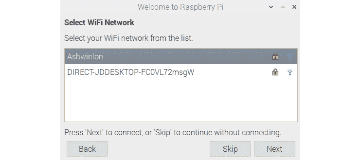 Figure 35: Wi-Fi connections 