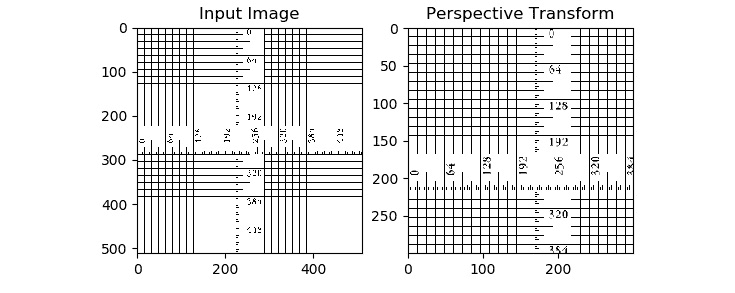 Figure 6.6 – Zoom operation with perspective transform 